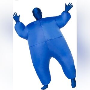 Spirit Blue SuperSkins Inflatable Kids Suit Halloween costume